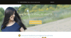Desktop Screenshot of amormaternal.com